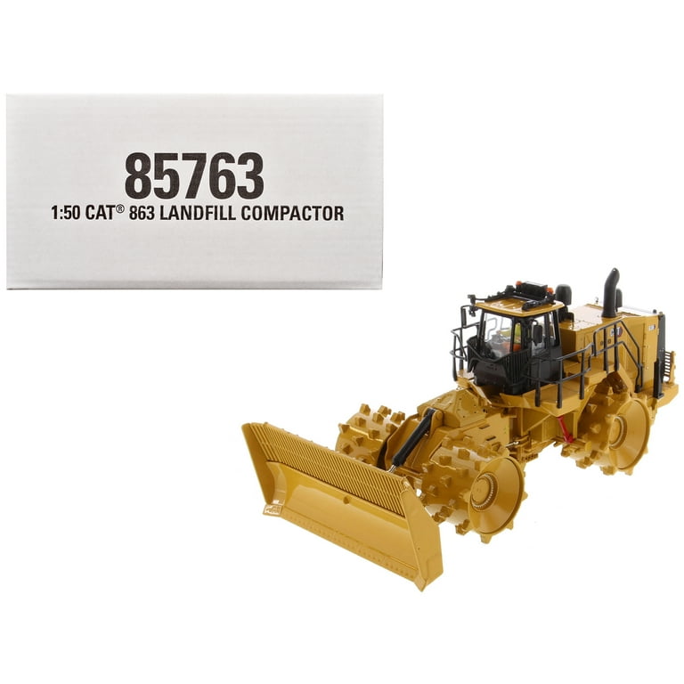CAT Caterpillar 836 Landfill Compactor Yellow 