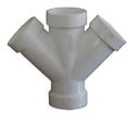 thumbnail image 2 of Genova Products 73415 Double Wye Pipe Fitting, 1 1/2", 2 of 4