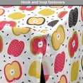 thumbnail image 4 of Fruit Dog Crate Cover, Continuous Print of Colorful Sliced Apples, Easy to Use Pet Kennel Cover Small Dogs Puppies Kittens, 7 Sizes, Multicolor, by Ambesonne, 4 of 6