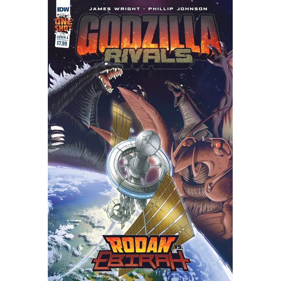 Godzilla Rivals Rodan Vs Ebirah Cvr A Johnson Idw-prh Comic Book