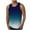 Navy, variant on RYRJJ Beach Shirts for Men Trendy Gradient Color Sleeveless Tank Tops Summer Casual Round Neck Shirt(Green,3XL)