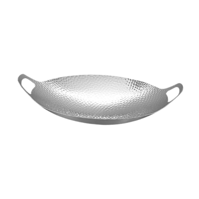 Lipstore Cooking Pan with Double Handle Frying Pan for Restaurant Restaurant Cooktops