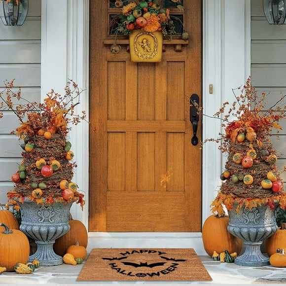 Up to 65% Off SMihono Halloween Thriller Pumpkin Lantern Living Room Doormat Bedroom Floor Mat