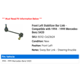 thumbnail image 2 of Front Left Stabilizer Bar Link - Compatible with 1994 - 1999 Mercedes-Benz S420 1995 1996 1997 1998, 2 of 2