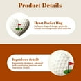 thumbnail image 5 of Golf Pocket Hug, Sports-Themed Pocket Hug, Heart Shape Golf Ball with Inspirational Card, Keepsake for Lovers, Support for Him or Her, Valentine's Day Gifts, 5 of 5