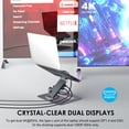 thumbnail image 3 of Soporte para portátil WAVLINK ajustable de aluminio con puerto USB C de 85 W, 3 of 9