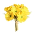 thumbnail image 4 of FRCOLOR 7Pcs African Daisy Flower Yellow 12.6*9.4in Plastic Pu Iron Wire Home Decorative Accessories Festivals, 4 of 8