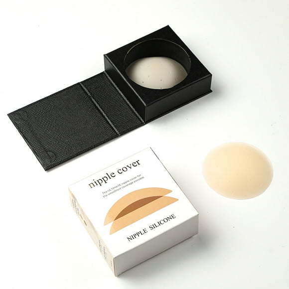 Nippies Nipple Covers - Adhesive Silicone Nipple Covers - Reusable Nipple Covers for Women with Travel Case