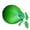 green, variant on Realistic Foams Fruit Simulation Grapefruit Fruit Photography Props for Basket Display Decorations