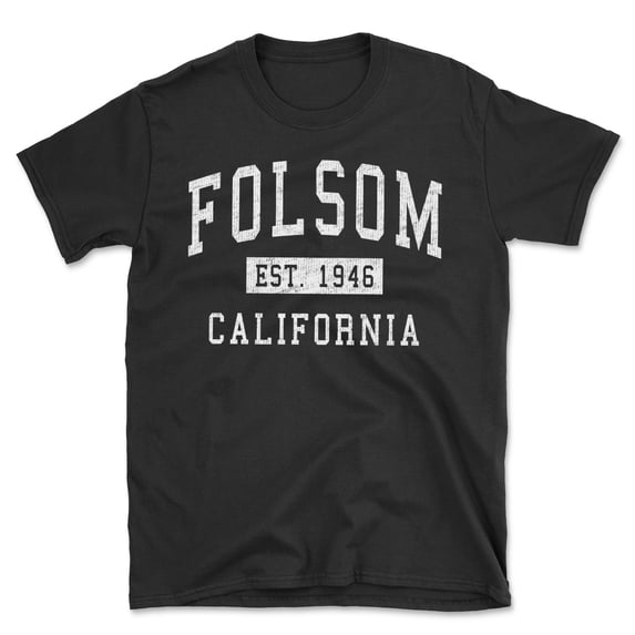 Folsom California Classic Established Men's Cotton T-Shirt