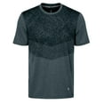 thumbnail image 2 of Little Donkey Andy Men's Quick Dry Sweat Wicking Stretch Short Sleeve T-Shirt UV Protection Workout Running Hiking Tee Heather Black XL, 2 of 6
