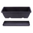 thumbnail image 4 of Pot Fence Flower Planter Planter Railbox Deck Windowsill Nursery Cactusbed Railing Bucket Growing Window Pots Box, 4 of 6