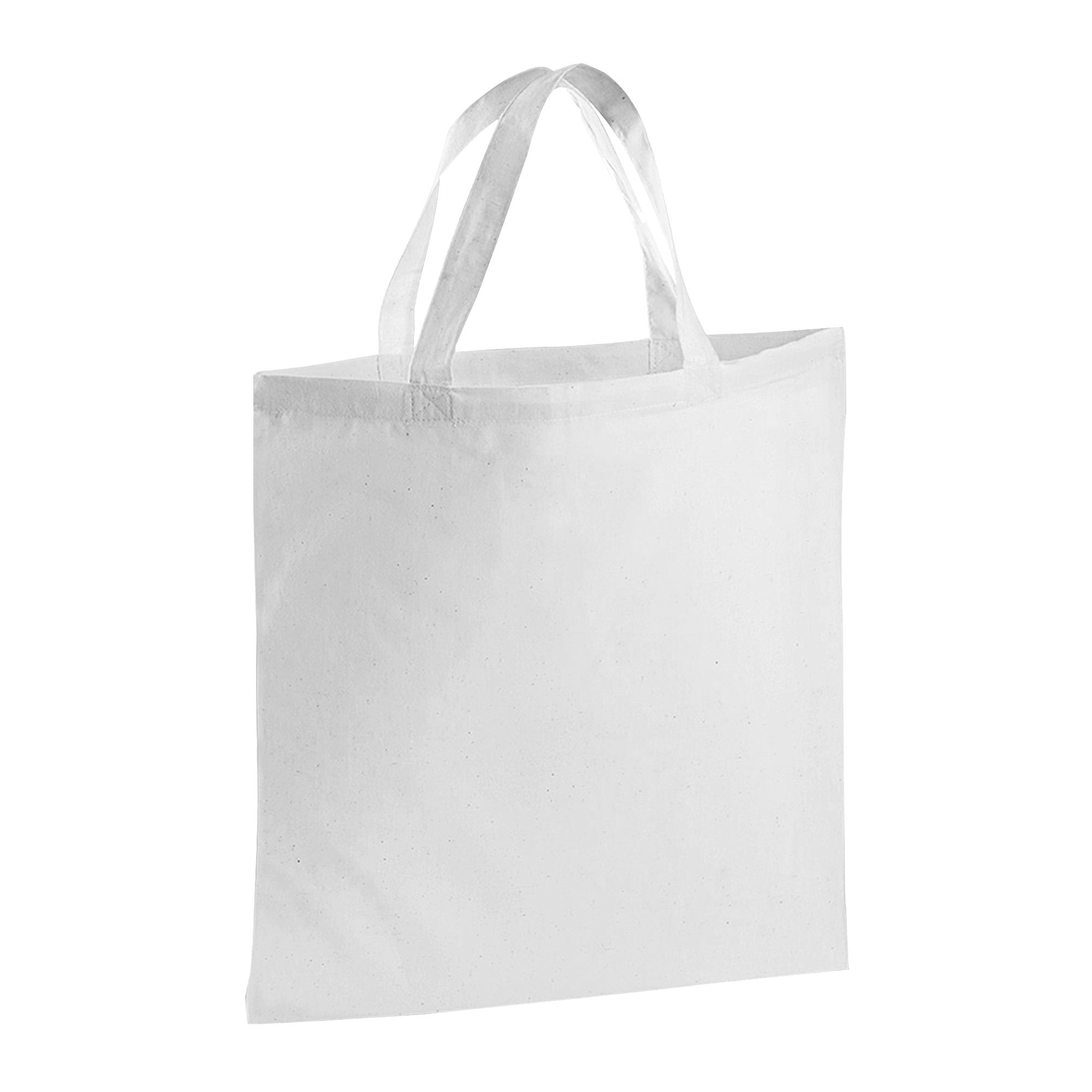 white shopping bolsas with handles