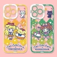 thumbnail image 4 of Sanrio-funda de silicona suave para iPhone, carcasa trasera de Hello Kitty Kuromi para iPhone 15 14 Pro Max 13 12 Mini 11 Pro XR XS X 8 7 6 6S Plus SE 2020, 4 of 5