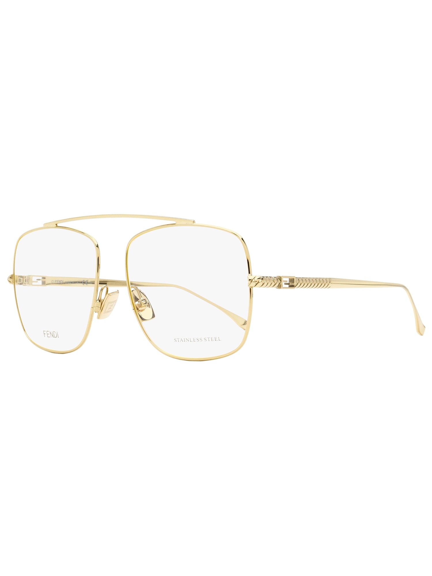 fendi metal frame eyeglasses