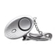 thumbnail image 5 of 1 llavero de alarma personal de sonido seguro con luz LED 130DB emergencia mujeres Plata jinwen alarma personal con luz, 5 of 8