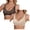 Black 1PCS & Beige 1PCS, variant on 2026 Jelly Bras for Women No Underwire Upgrade Wireless Deep V Seamless Push Up Plunge Bra Plus Size Leopard Print Comfortable Bralettes