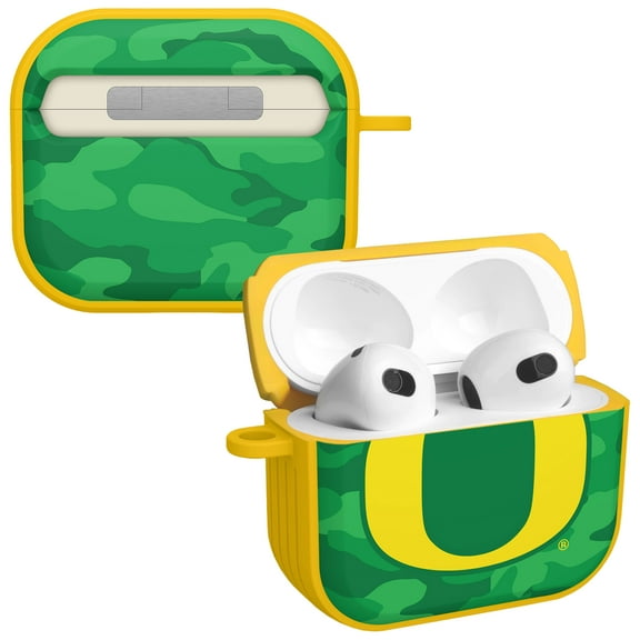 Oregon Ducks Camo HDX Case Cover Compatible with Apple AirPods Gen 3 by Affinity Bands