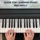 thumbnail image 3 of Etiqueta Engomada Del Teclado Del Piano, Etiqueta Engomada Del Piano Electrónico De La Aplicación Amplia Impermeable Universal Del Silicón Que Promueve El Aprendizaje Para La, 3 of 7