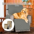 thumbnail image 2 of Chair Cover Polyester Recliner Protector Cover; Polyester Adjustable Washable Sofa Furniture Cover, Sand Color, L, 2 of 9
