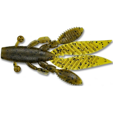 Yamamoto FHL-05-297 Flappin Hog Creature Bait 4.5 5 Per Pack Green