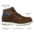 thumbnail image 3 of Territory Mens Bridger Wide Tru Comfort Foam Lace-up Round Toe Ankle Boot, 3 of 8