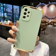 thumbnail image 2 of SaniMore Case for Samsung Galaxy A53 5G,  AG Original Frosted Skin Cover Lens Camera Full Protection Anti-drop No-yellow Thin Lightweight Shockproof Soft Design for Samsung Galaxy A53 5G, Green, 2 of 5