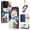 C, variant on Allytechgroup Christmas Series Case for Motorola Edge (2025), Stylish Pattern PU Leather TPU Interior Flip Wallet Cards Slots Cash Pocket Hand Wrist Shockproof Phone Cover for Women Men, A