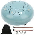 thumbnail image 2 of FLAMEEN Langue Tambour 8 Note Éthéré Sanskrit Main Pan Percussion Instrument de Mousse Bleu 6 en 2973103, Instrument de Percussion, Tambour de Langue, 2 of 8
