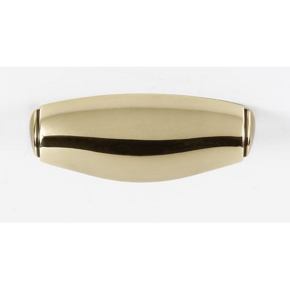 Alno A983-BARC Royale 3" Center To Center Classic Solid Brass Cabinet Cup Pull / Drawer