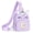Purple, variant on Birthday Gifts for 2 -8 Year Old Girls, Small Sling Bag Initial Fanny Pack for Girls, Unicorn Crossbody Bag Purse Cute Gifts for Little Girl, Pink (a)