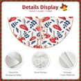 thumbnail image 3 of Sikiie Forest Mushrooms1 Christmas Tree Skirt, Christmas Tree Decorations, Christmas Decor, Tree Mat Decoration(30-48IN)-48", 3 of 6