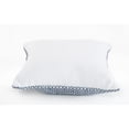 thumbnail image 4 of Ox Bay Hampton 18" x 18" Navy/White Geometric Cotton Adult Decorative Throw Pillow Cover, 4 of 7