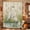 White, Green, Brown, variant on Vintage Wildlife Birds Shower Curtain Set - Standard 72" x 72" Washable Bathtub Curtain with 12 Hooks, Farmhouse Botanical Water Reflection Waterproof Fabric Stall Shower Curtains for Bathroom Décor