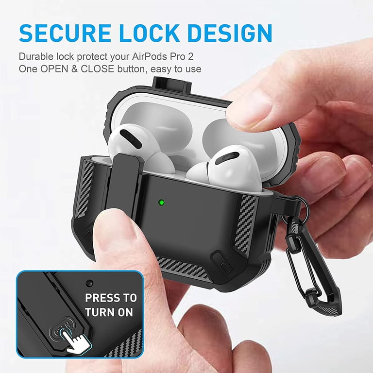 Maxjoy Apple AirPod Pro 2nd Generation Protective Cover with