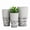 multicolor, variant on 24,21,18 Inch Tall Planters for Outdoor Plants Set of 3 - Fluted Large Outdoor Planters for Front Porch Decor with Drainage Hole, Plastic Round Flower Pots Fits Indoor Plants Patio/Garden(Blue)