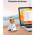 thumbnail image 5 of (blanco) Soporte De Tlphone Postura Flexible Rglable Compatible Avec Iphone 14 Plus Pro Max 13 Mini 12 Galaxy S23 S22 S21 Ultra A13 Redmi 10a Pixel, 5 of 5