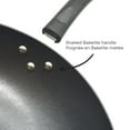 thumbnail image 3 of Starfrit 12" Cast Iron Non-Stick Wok, Quick Heat Distribution, Easy to Clean, Ideal for Asian Recipes, Perfect for Sautéed Vegetables and Meats, 3 of 12