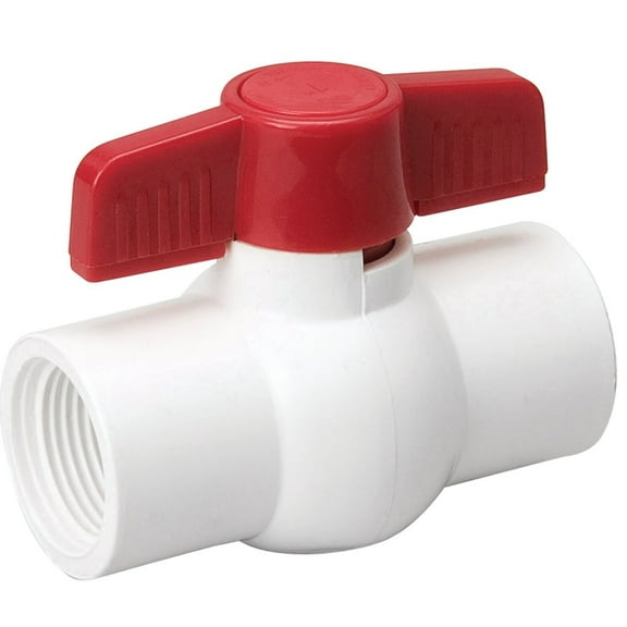 B & K 107-134 0.75 in. PVC Threaded Schedule Valve Ball