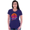 thumbnail image 3 of Street Fighter Vintage Ryu Sunset Women's T Shirt Ladies Tee Brisco Brands M, 3 of 5