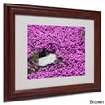 thumbnail image 2 of Trademark Fine Art "Island in Purple" by Kurt Shaffer, Black Frame, 2 of 3