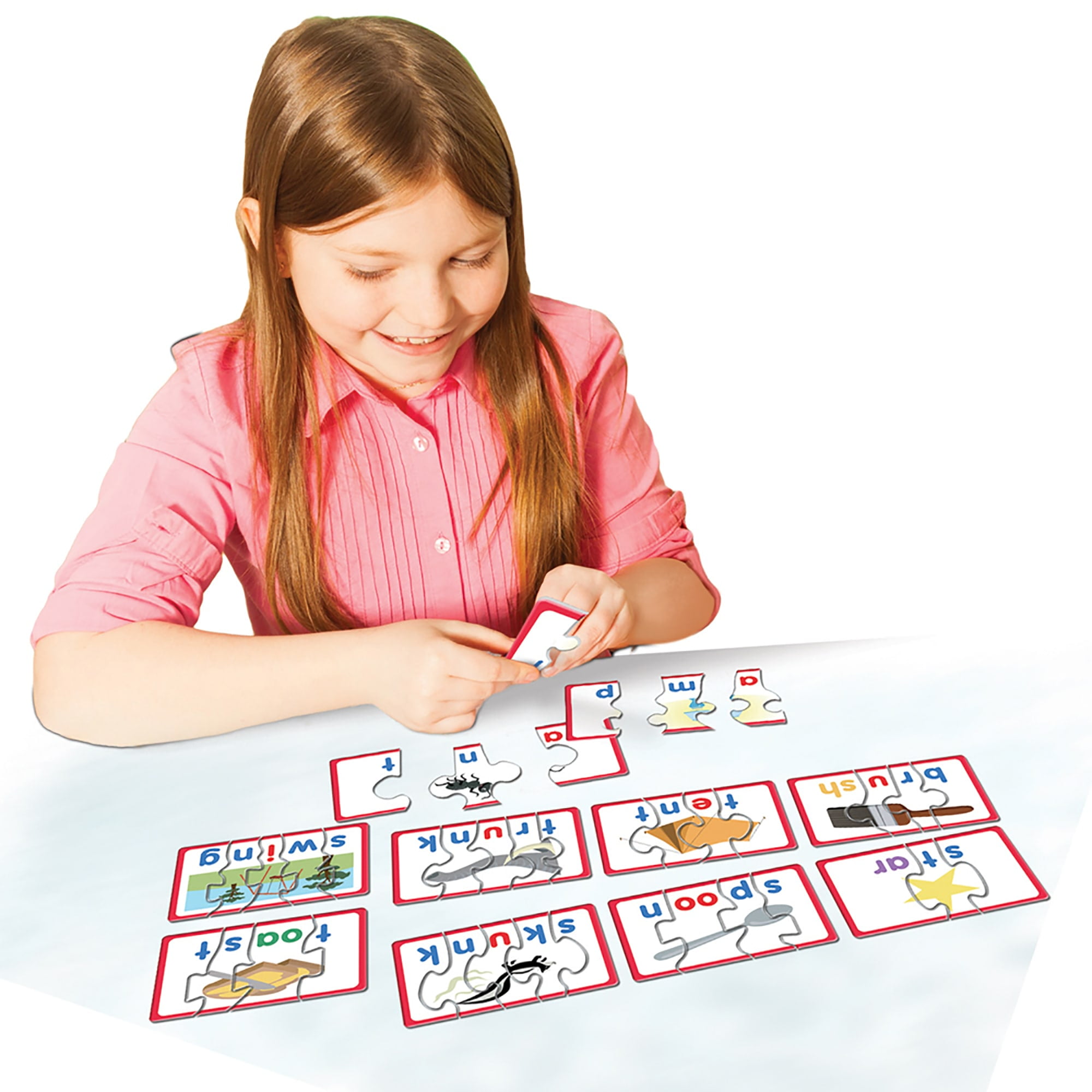 6 Blend Games Junior Learning Board Game for Ages 5+ Kindergarten Learning, Language Arts Learn Phonics, Perfect for Home School, Educational Resources