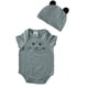 thumbnail image 2 of Kit 3 PaÃ±aleros Baby Kisses Bebe Raton Perrito Conejo Talla 3 meses Kiss Ropa de ReciÃ©n Nacido, 2 of 5