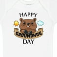 thumbnail image 4 of Inktastic Happy Groundhog Day Cute Boys or Girls Baby Bodysuit, 4 of 5
