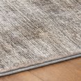 thumbnail image 5 of Addison Rugs Dream Shag Premium Machine Washable Transitional Horizontal Bars Silver Rectangle Rug, 9' x 12', 5 of 8