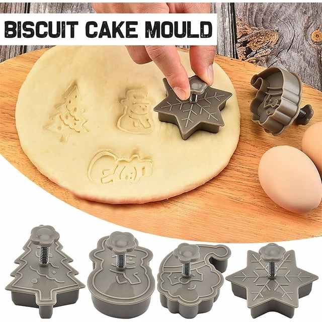 Vaidha Three-Dimensional Spring Pressing Baking Create Christmas TRE
