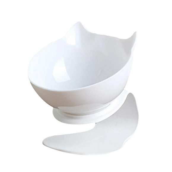 Pet Dog Cat Slow Feed Protect Spine Water Food Bowl Protection Care Bowl