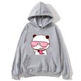 thumbnail image 1 of Sudadera con capucha de Bubu Is Watching Movie para hombre y mujer, jersey con estampado Kawaii de dibujos animados, de talla grande, Harajuku, 1 of 2