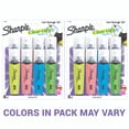 thumbnail image 3 of Iluminador Sharpie Clear View con punta cincelada transparente, 8 unidades, 3 of 6