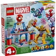 thumbnail image 3 of LEGO Marvel Team Spidey Web Spinner Headquarters Building Toy - Pretend Play Spidey and His Amazing Friends Toys Playset for Boys & Girls, Ages 4+ Years - 3 Superhero Minifigures - 10794, 3 of 8